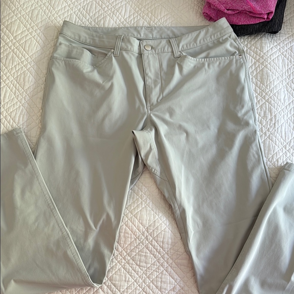 Lululemon ABC Slim-Fit 5 Pocket Pant 34L Warpstreme